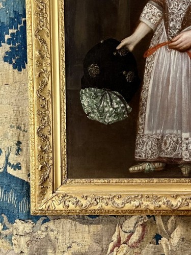 Tableaux et dessins Tableaux XVIIe siècle - École d'Europe du Nord vers 1660 - Portrait du roi Guillaume III enfant