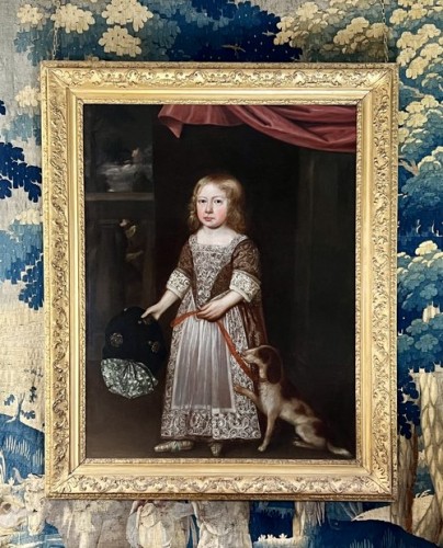Louis XIII - École d'Europe du Nord vers 1660 - Portrait du roi Guillaume III enfant