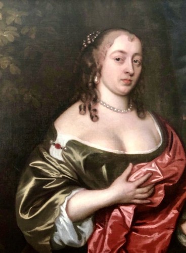 Paintings & Drawings  - John Hayls - Portraits of a Lady in an Extensive Landscape