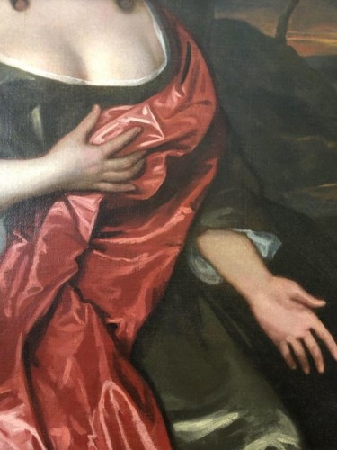 John Hayls - Portraits of a Lady in an Extensive Landscape - 