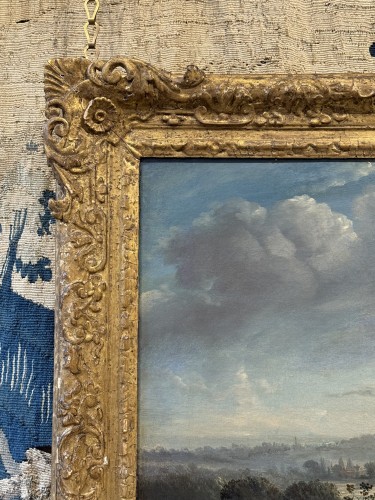 Tableaux et dessins Tableaux XIXe siècle - Patrick Naysmith (1787 - 1831) Un paysage près de Manchester