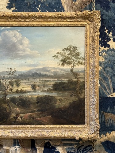 Antiquités - Patrick Naysmith (1787 - 1831) Un paysage près de Manchester