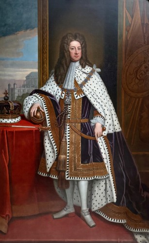 Portrait du roi George Ier (1660-1727) d'après Sir Peter Lely (1646-1723)