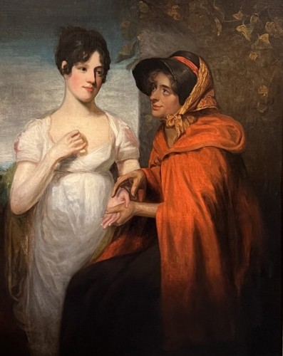 Empire - The Fortune Teller, attributed to John Opie R.A. (1767-1807)