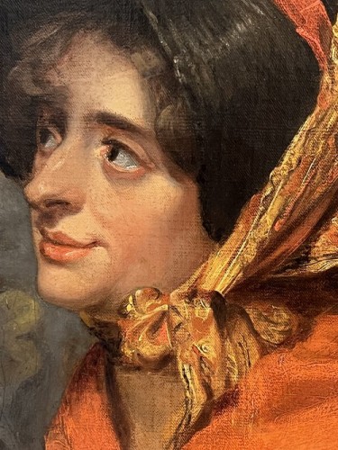 Antiquités - The Fortune Teller, attributed to John Opie R.A. (1767-1807)