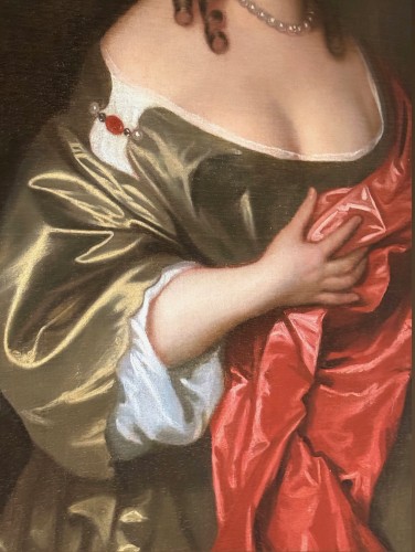 John Hayls - Portraits of a Lady in an Extensive Landscape - 