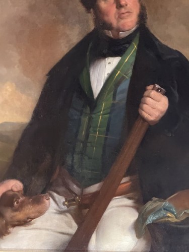 Portrait de Charles Gordon Esq. (décédé en 1858), attribué à Sir John Watson Gordon (1788-1864)  - 