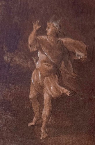 Louis XIII - scene from ovid acteon surprisin, flandres 17e siècle