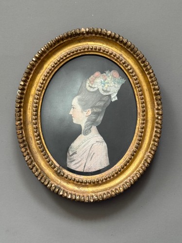 James SharplesES (1751-1811) - A Portrait of a lady and a portrait of a gentleman - 