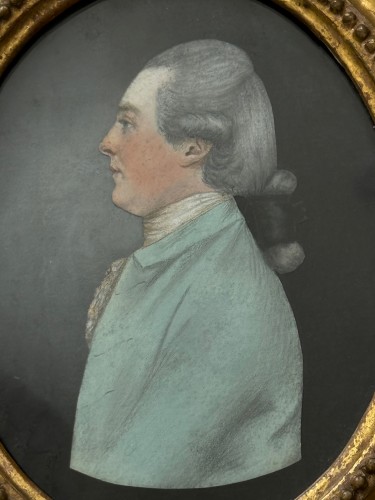  - James SharplesES (1751-1811) - A Portrait of a lady and a portrait of a gentleman