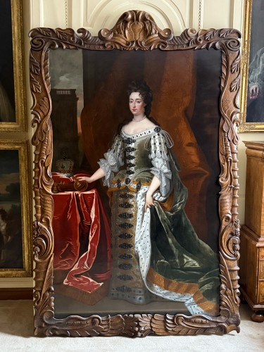 Portrait de la reine Marie II, atelier de Sir Godfrey Kneller (1646-1723) - Louis XIV