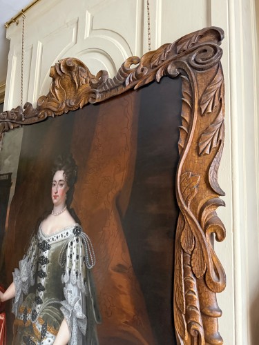 Louis XIV - Portrait de la reine Marie II, atelier de Sir Godfrey Kneller (1646-1723)
