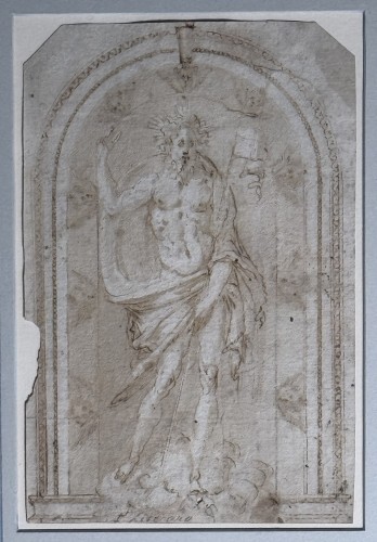 Mid sixteenth-century tuscan school drawing  - Paintings & Drawings Style Renaissance