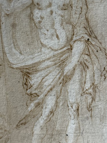 Mid sixteenth-century tuscan school drawing  - 