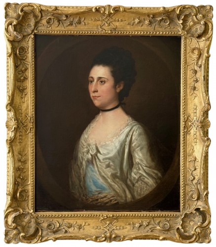 Portrait Of Hannah Hass, 18th century English school