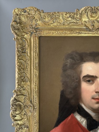 Portrait d'un Homme, école française du 18e siècle - 