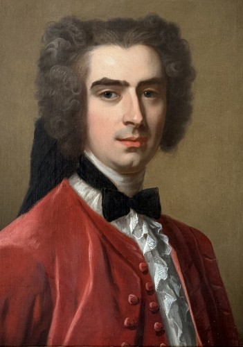  - Portrait d'un Homme, école française du 18e siècle