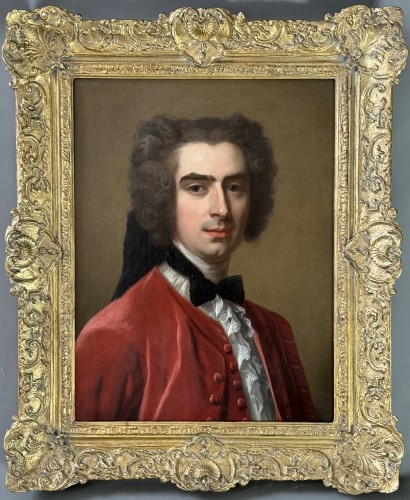 Antiquités - Portrait d'un Homme, école française du 18e siècle