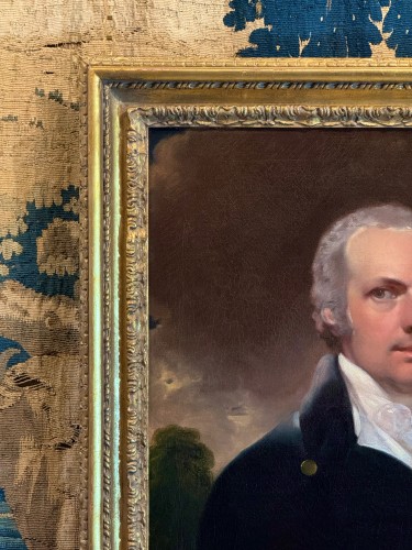 Tableaux et dessins Tableaux XIXe siècle - Sir William Beechey R.A (1753-1839) - Portrait de William Perryn de Langton
