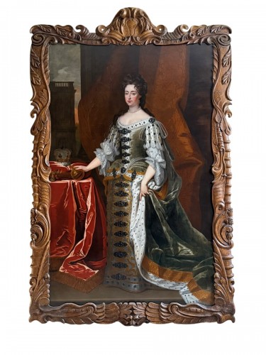 Portrait de la Reine Marie II, atelier de Sir Godfrey Kneller (1646-1723)