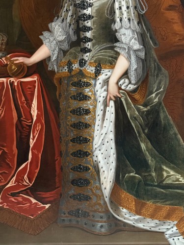Portrait of Queen Mary II, Studio of Sir Godfrey Kneller (1646-1723) - Louis XIII