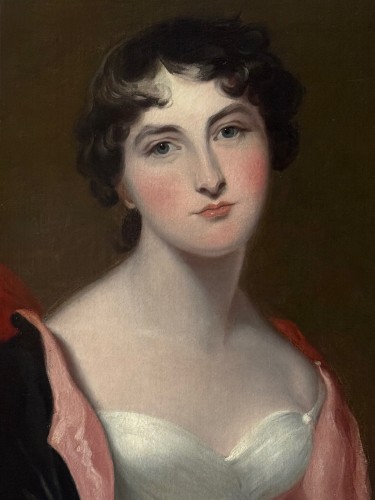 Paintings & Drawings  - Studio of Sir Thomas Lawrence P.R.A (1769 - 1830) - Portrait of Miss Thayer