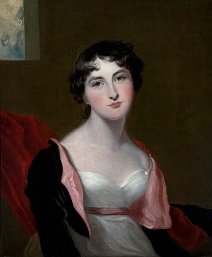 Antiquités - Studio of Sir Thomas Lawrence P.R.A (1769 - 1830) - Portrait of Miss Thayer