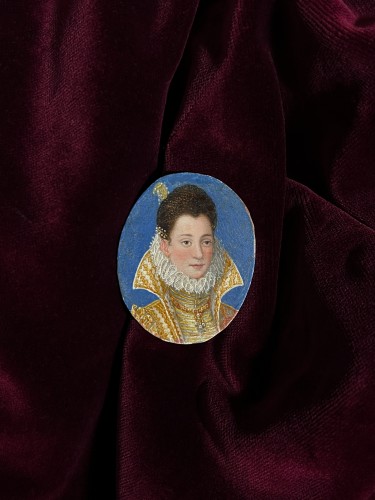 Lavinia Fontana (1552 -1614) - Portrait d'une Dame de La Famille Médici - Tableaux et dessins Style Renaissance