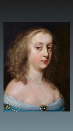 Paintings & Drawings  - Portrait Of A Beauty C.1665, Circle Of Sir Peter Lely(1618-1680)