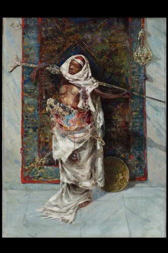 Peinture Orientaliste - Cesare Biseo (1843-1909) - Tableaux et dessins Style Napoléon III