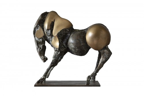 Cheval de bronze - Nag Arnoldi (1928 - 2017)