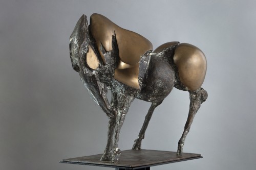 Sculpture Sculpture en Bronze - Cheval de bronze - Nag Arnoldi (1928 - 2017)