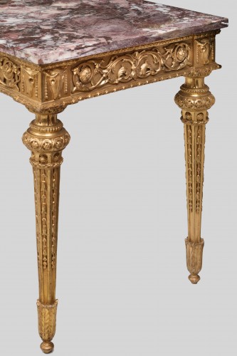 Paire de consoles toscanes du XVIIIe siècle - Phidias Antiques