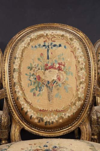 Mobilier de salon Louis XVI - Phidias Antiques