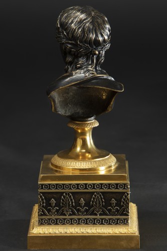 Decorative Objects  - Inkwell In Gilt Bronze And Burnished