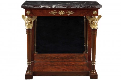 French Empire console stamped Jacob