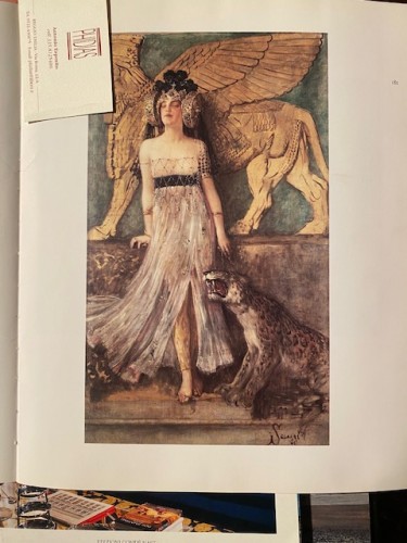 Art nouveau - Cesare Saccaggi (1868 - 1934) -  A Babilonia (ou Semiramide)