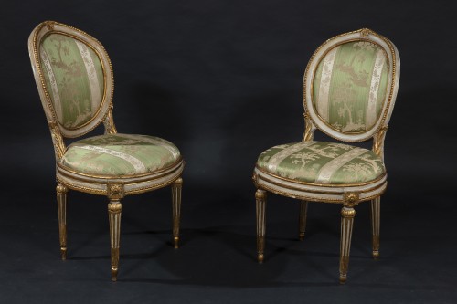 A late 18th century Salon suite - Louis XVI