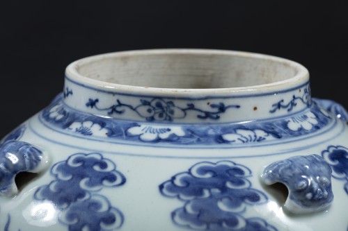 XVIIIe siècle - Paire de potiches chinoises fin XVIIIe siècle