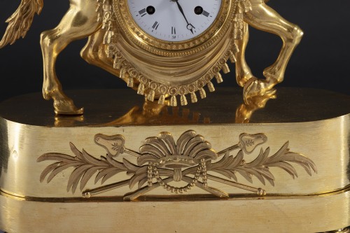 Restauration - Charles X - &quot;Au Negre&quot; clock, Restoration Period