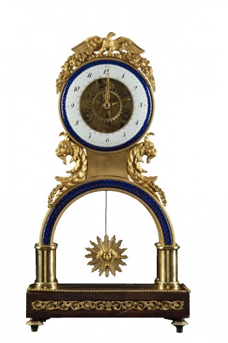 Directoire Period Skeleton Clock
