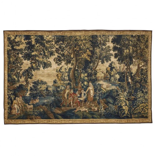 Large French tapestry from 18th century