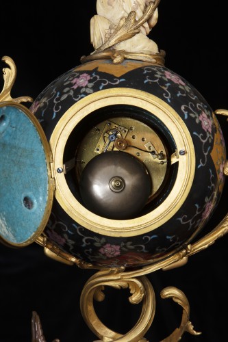Horology  - Japanese Clock Second Half Of The 19th Century