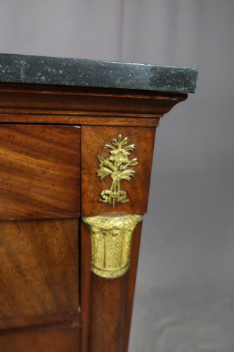 Empire mahogany chest of drawers - Empire