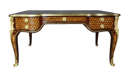 Late 19th century desk after a model by Jean François Oeben