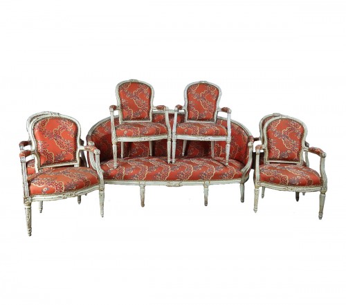 Mobilier de Salon d'époque Louis XVI