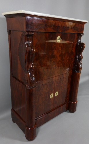 Secrétaire Empire en acajou - Furniture Style Empire