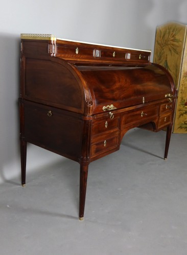 Louis XVI - Bureau à cylindre Louis XVI