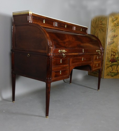 Antiquités - Louis XVI Cylinder desk