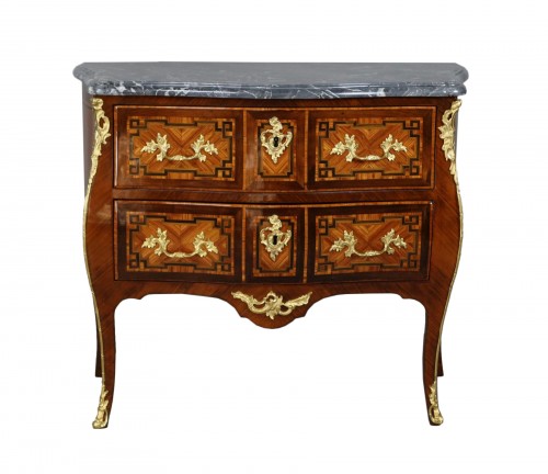 Louis XV two-drawer commode